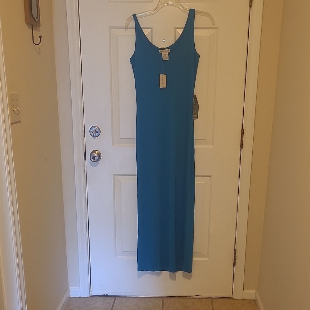 Elegant Teal Maxi Dress